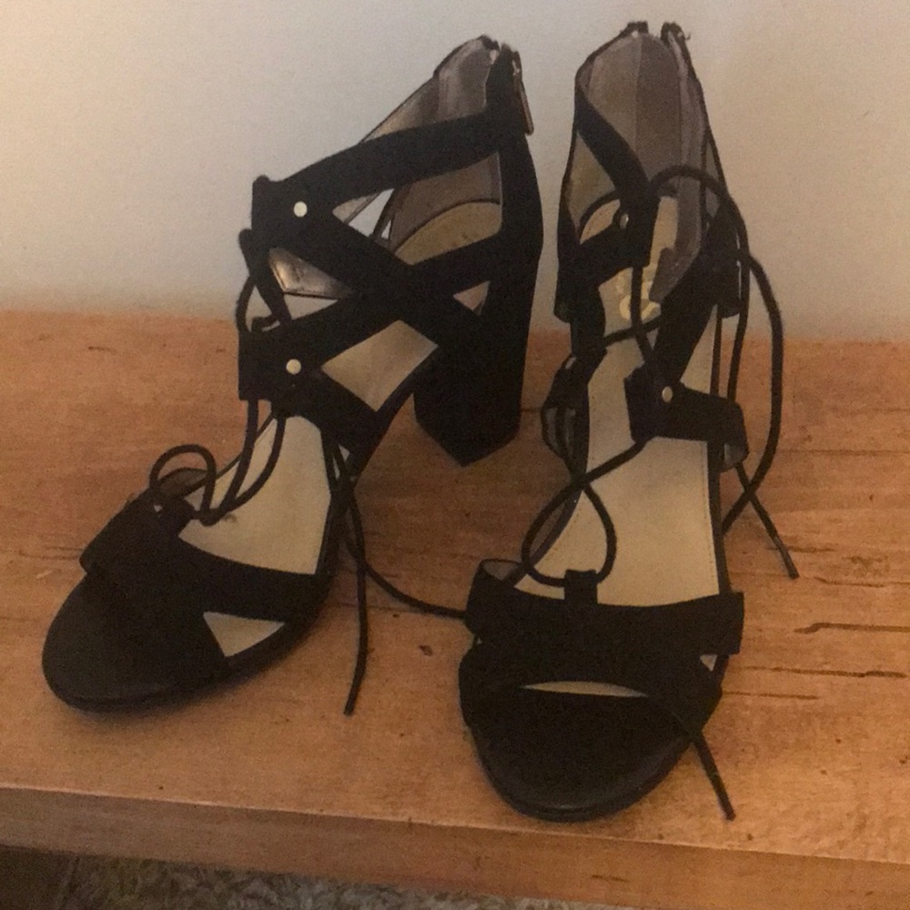 Black heels